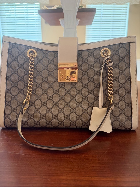 Gucci Handbags - Gucci Padlock GG Supreme Tote